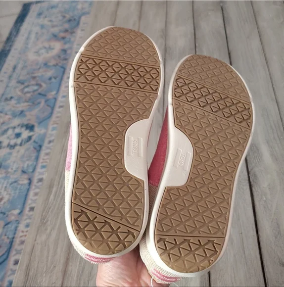 NWT TOMS Earthwise Sneakers In Tea Pink/ Natural Size Woman's 7.5 - Picture 12 of 12